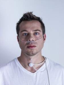 lunettes nasales pour l'enregistrement du sommeil par polygraphie ventilatoire